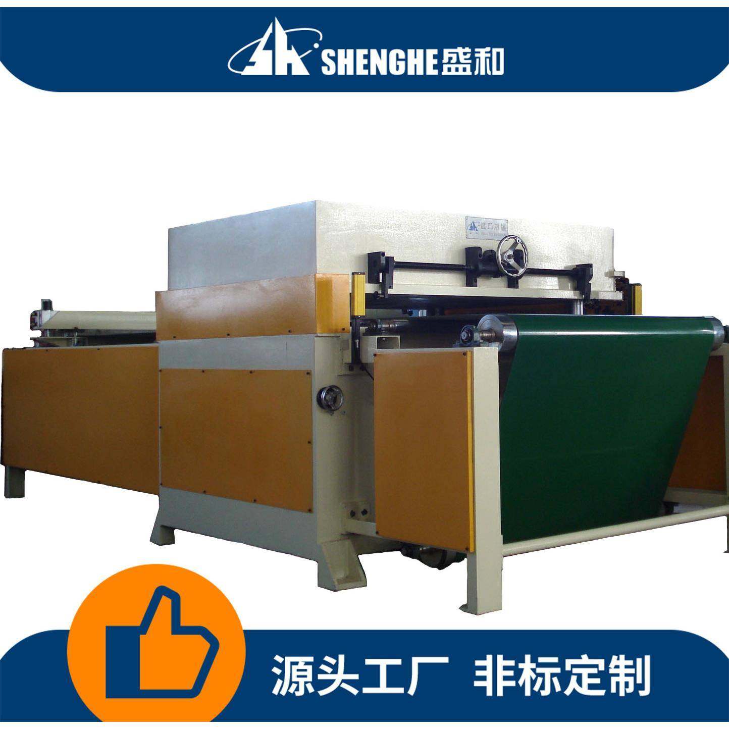 供应精密四柱液压裁断机皮革塑料用品裁切机汽车内饰鞋垫下料机