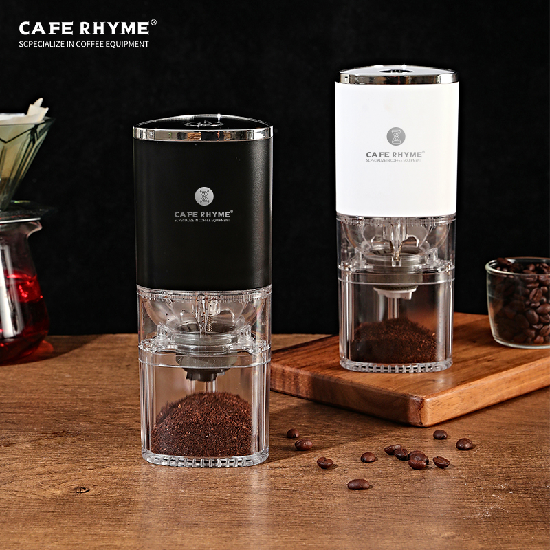 电动磨豆机家用小型自动磨咖啡豆咖啡机现磨便携意式咖啡研磨机