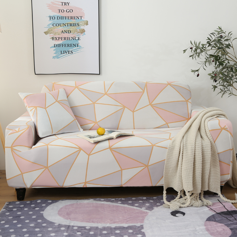 卡通弹力懒人沙发套罩全包万能套单双人贵妃四季通用防滑沙发垫巾