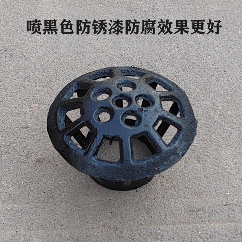 铸铁地漏110屋顶雨水斗落水头管道网球地漏75圆形地漏160内插地漏