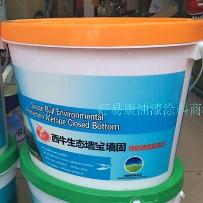 西牛生态墙宝墙固界面剂混泥土胶水地面地固渗透固化剂10升彩色