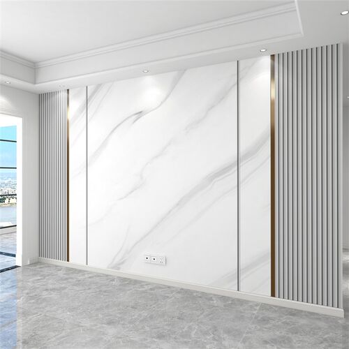 2023电视背景墙壁画简约大理石纹影视墙壁布客厅墙布沙发卧室壁纸