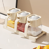 调料盒套装 调料罐调味瓶调料瓶盐罐收纳盒罐子组合厨房家用调味罐