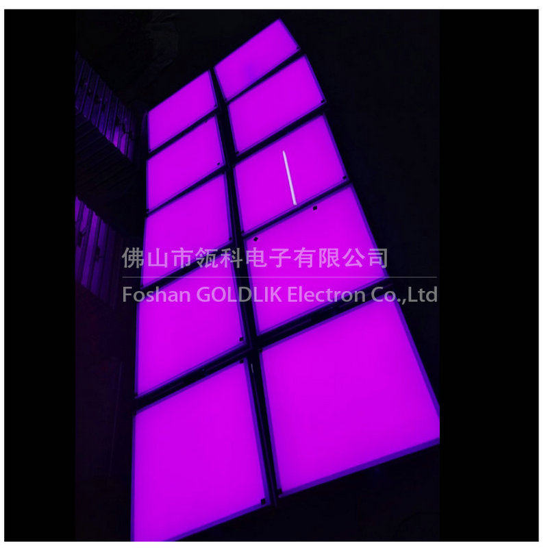 重力感应灯 数码LED地砖灯 全彩发光地砖灯 婚礼舞台酒吧灯 广场
