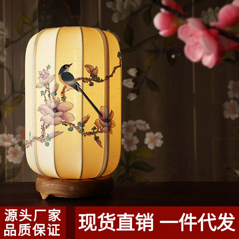 复古宫廷风茶室台灯新中式手工民宿餐厅咖啡馆美学文艺古典台灯