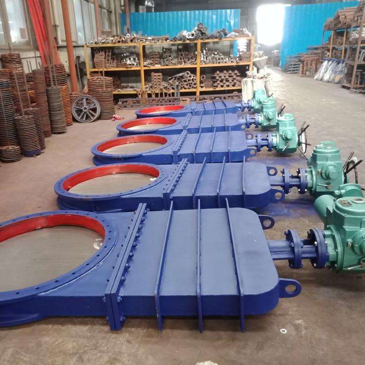 PZ973X-10C软密封电动浆液阀DN800圆形对夹式刀型电动浆液阀DN500