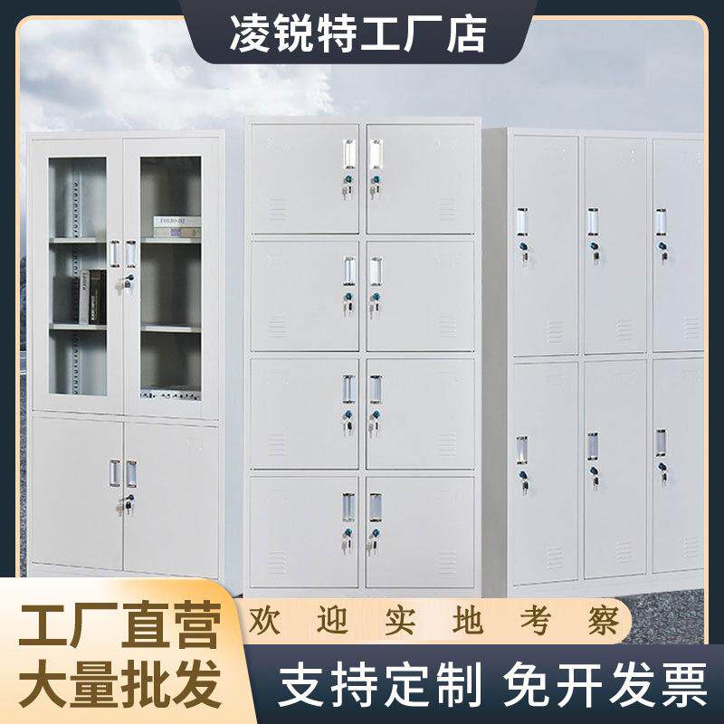钢制文件柜铁皮资料财务档案凭证矮柜锁储物更衣柜