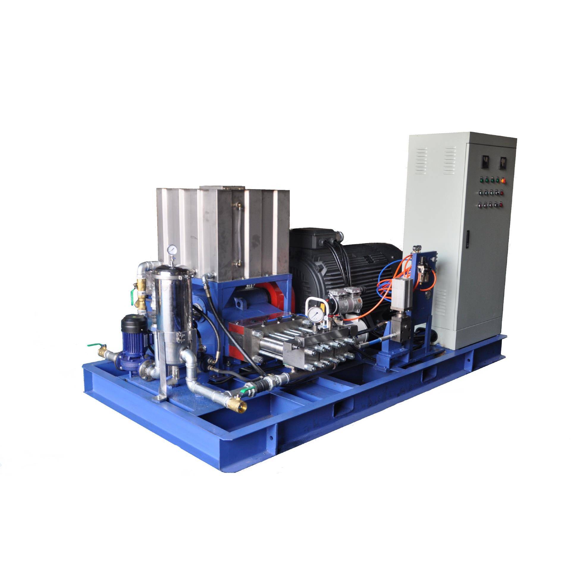 柱塞泵厂家现货HW250D高压水射流清洗设备卧式高压泵大流量设备