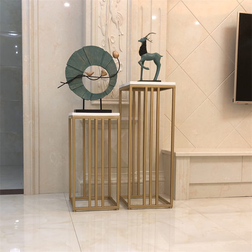 北欧花架现代简约客厅装饰架室内置物架实木铁艺落地绿萝吊兰花架