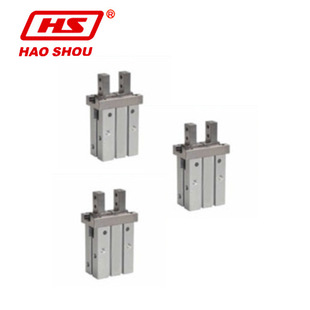 气动手指带轨道平行型HFZ系列 台湾好手机电 气缸快速夹具厂家