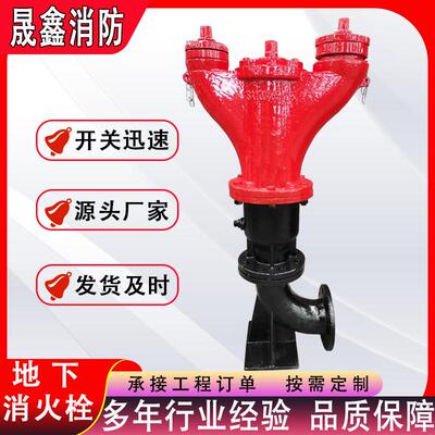 SA100/65-1.6地下式消火栓防冻自泄式地下消火栓室外消火栓