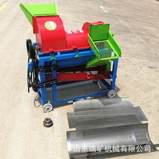稻麦脱粒谷子脱粒机农作物脱粒机脱粒稻谷脱粒机黄豆脱粒机