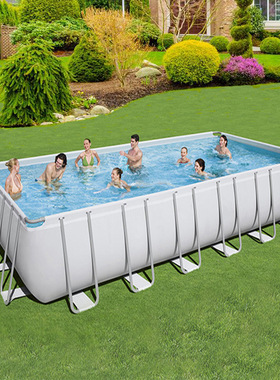 bestway56623系列大号户外支架游泳池成人洗澡池家庭儿童戏水池