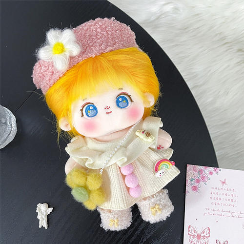 20厘米棉花娃娃衣服套装毛绒玩具公仔日常服装裙子男女娃换装