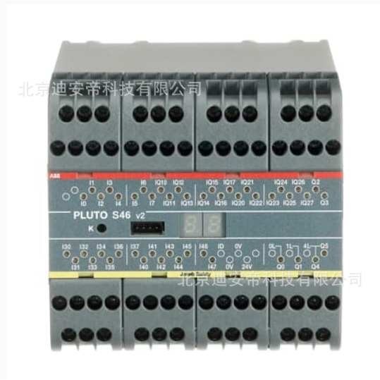 ABB Pluto系列安全PLC Pluto S46 V2 46点PLC 24V DC 10103378