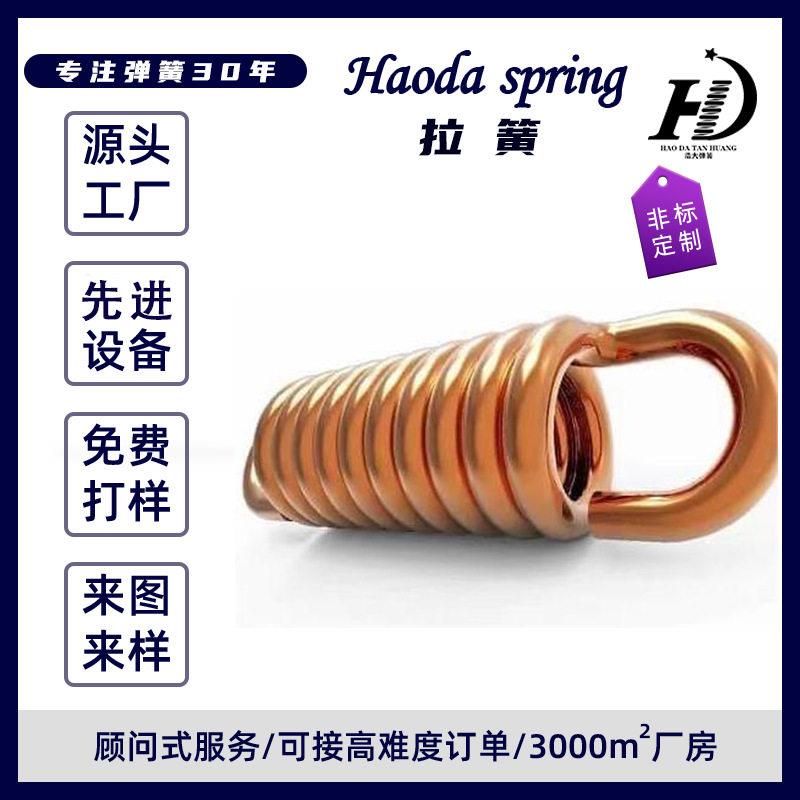 订制弹簧厂家加工304不锈钢弹簧钢拉簧各种规格精密拉伸弹簧