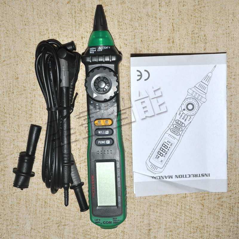 MASTECH华仪MS8211D笔形数字多用表全自动便携防烧笔式万用表