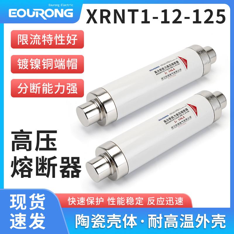 厂供应 XRNT1-12-125户内高压限流熔断器 变压器使用 高分断能力