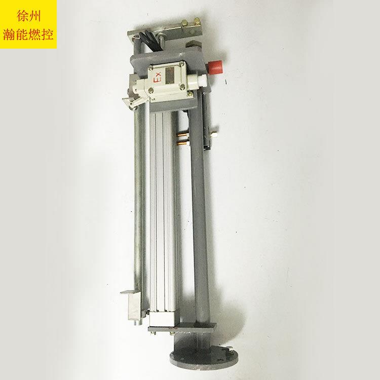 工业锅炉启动燃烧器点火杆防爆气动推进器行程400mm