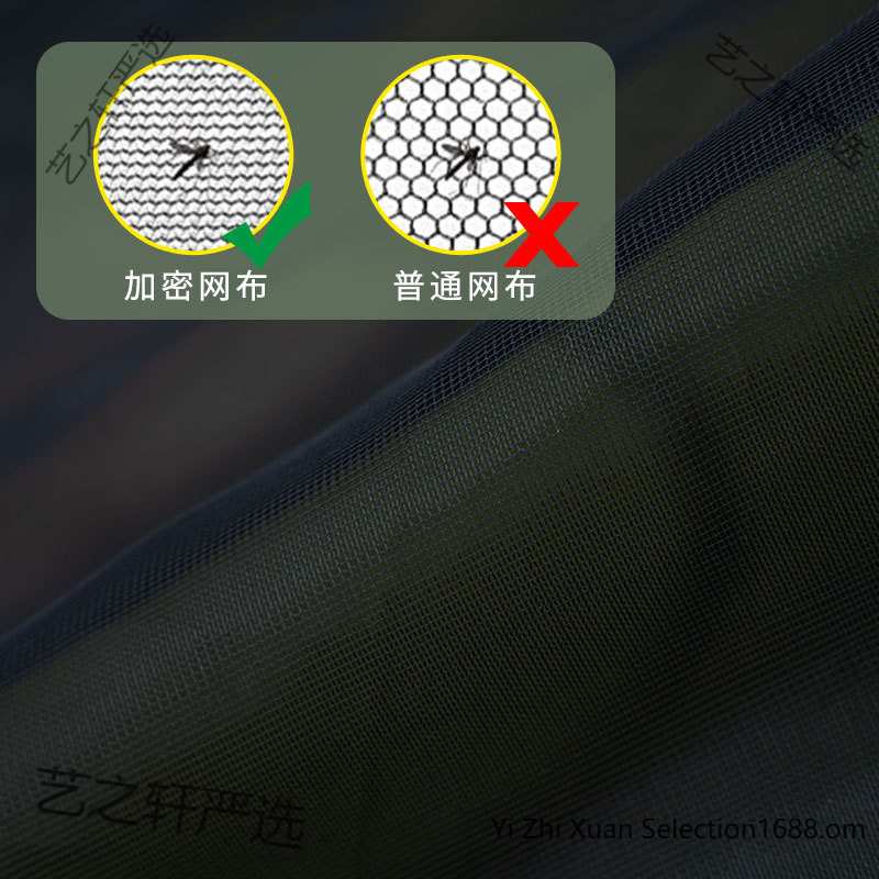 跨境现货自动秒速开便携户外露营防蚊虫防潮蚊帐睡袋用品