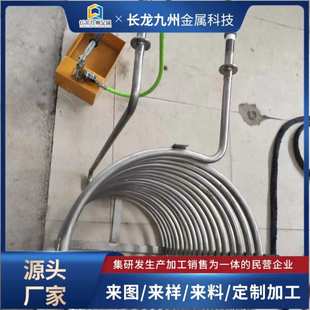 供应ta2钛盘管 钛U型盘管 钛多层盘管 ta1钛管 钛管道 加热钛盘管