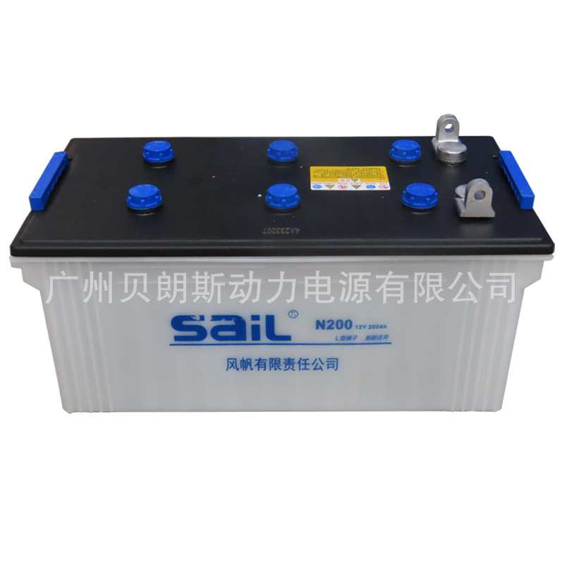 船用电瓶 6-CQ-200 船舶启动用铅酸蓄电池 12V200Ah CCS认可