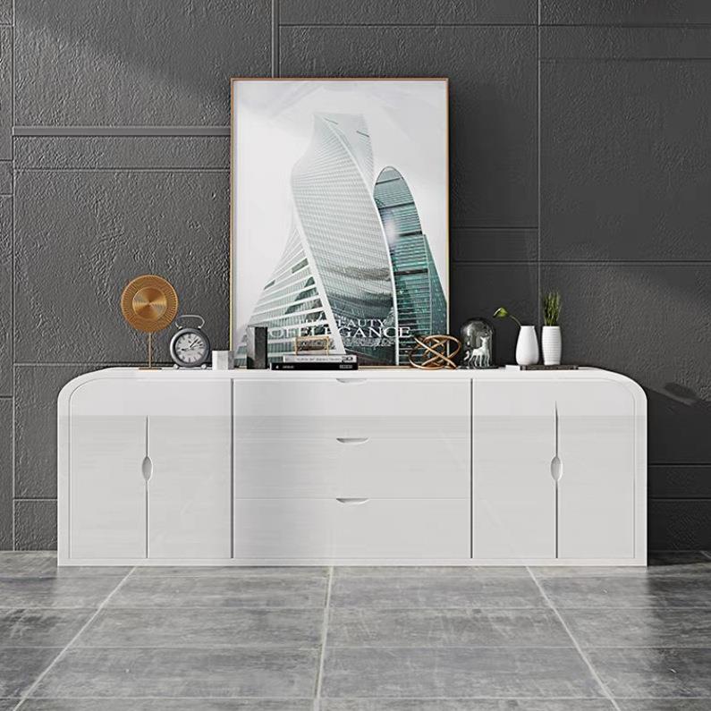 烤漆时尚文件柜现代简约办公室背景个性储蓄柜创意落地办公文件柜