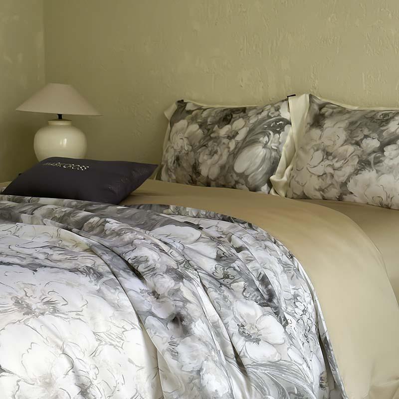 高端冷凝进口兰精天丝四件套春夏100S莱赛尔印花凉感被套床上用品