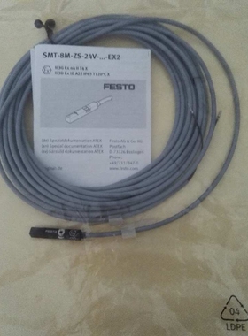 原装FESTO费斯托防爆型磁性开关SME-8M-ZS-24V-K-5-OE-EX2 543874