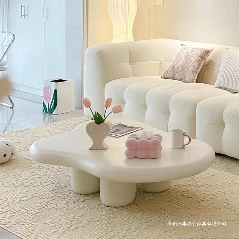 网红简约北欧云朵茶几创意艺术客厅卧室轻奢异形家用桌子茶几边几