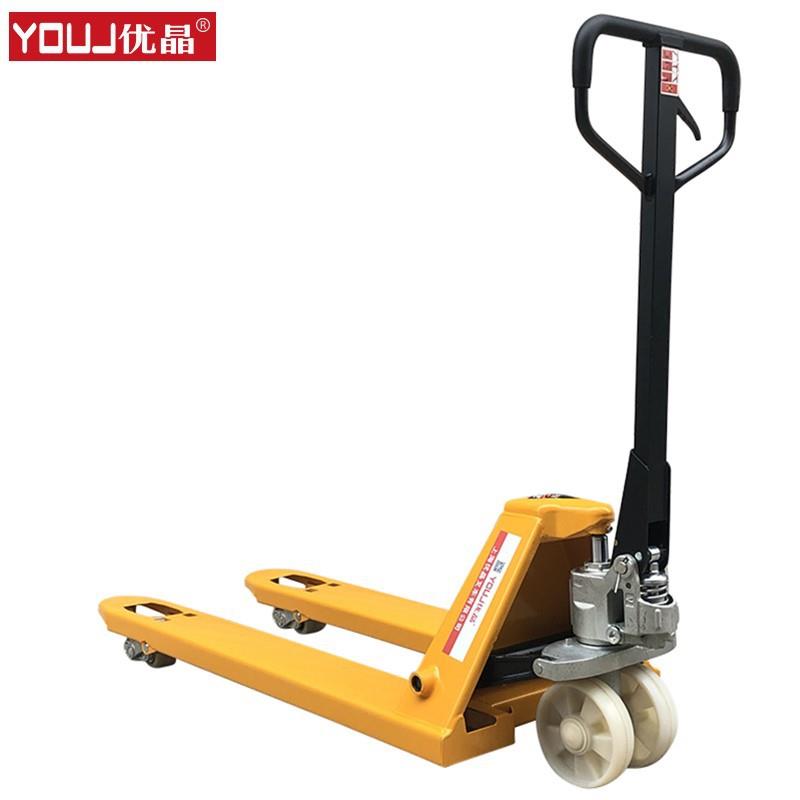 上海AC款吨手动液压托盘搬运车地牛拖车手动搬运叉车2T