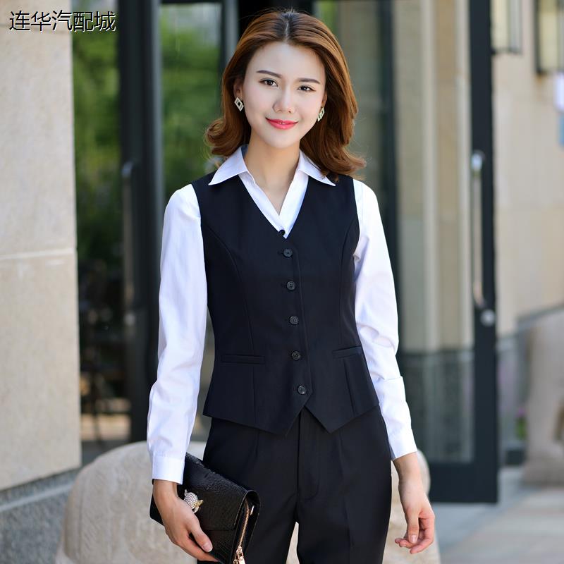 职业装工作服工马夹甲西