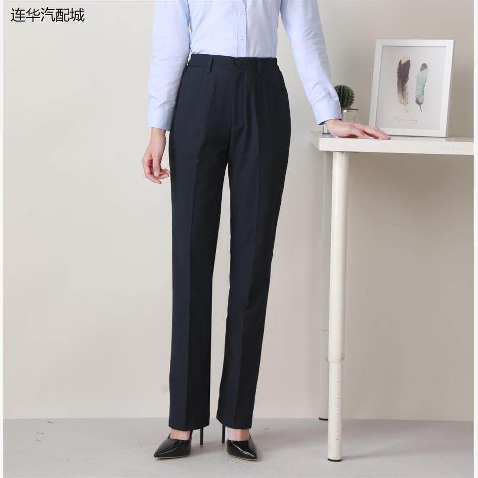 新款邮政储蓄工作服女西裤邮储正装裤邮政制服裤职业西装裤女