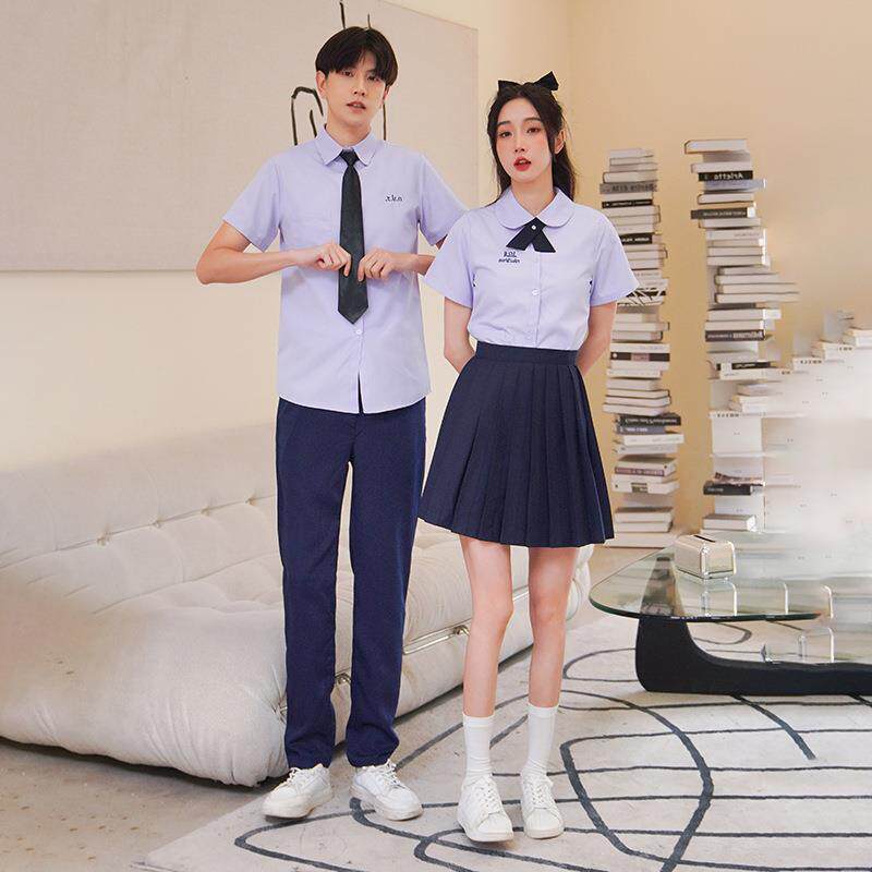 泰国高中校服套装|泰式毕业季
