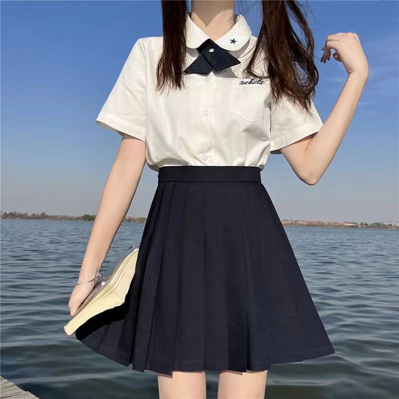 学院风小个子专属泰式JK制服套装