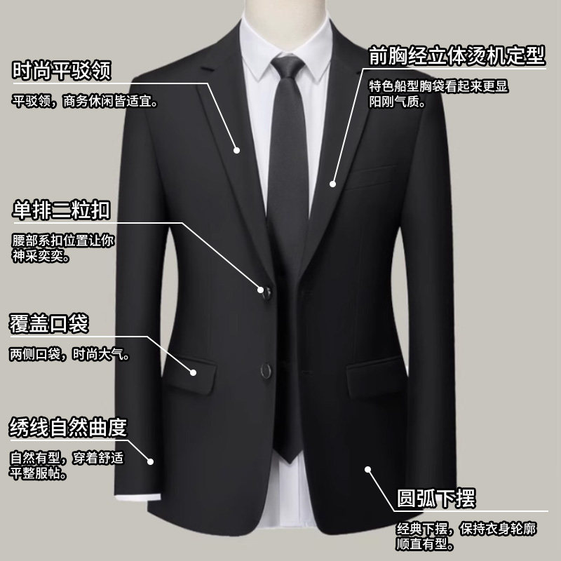 新款西服外套工作装制服