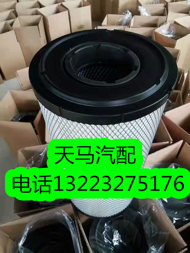 K3040适用水泥搅拌机联合重卡车福田新欧曼GTL3043空气滤清器滤芯