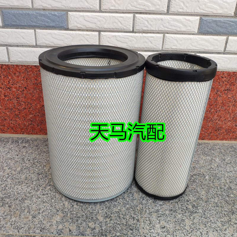 k3145空滤适用新款山推220/230潍柴国三推土机D85空气滤芯滤清器