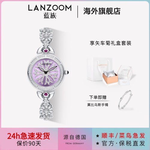LANZOOM女士时来运转小方表