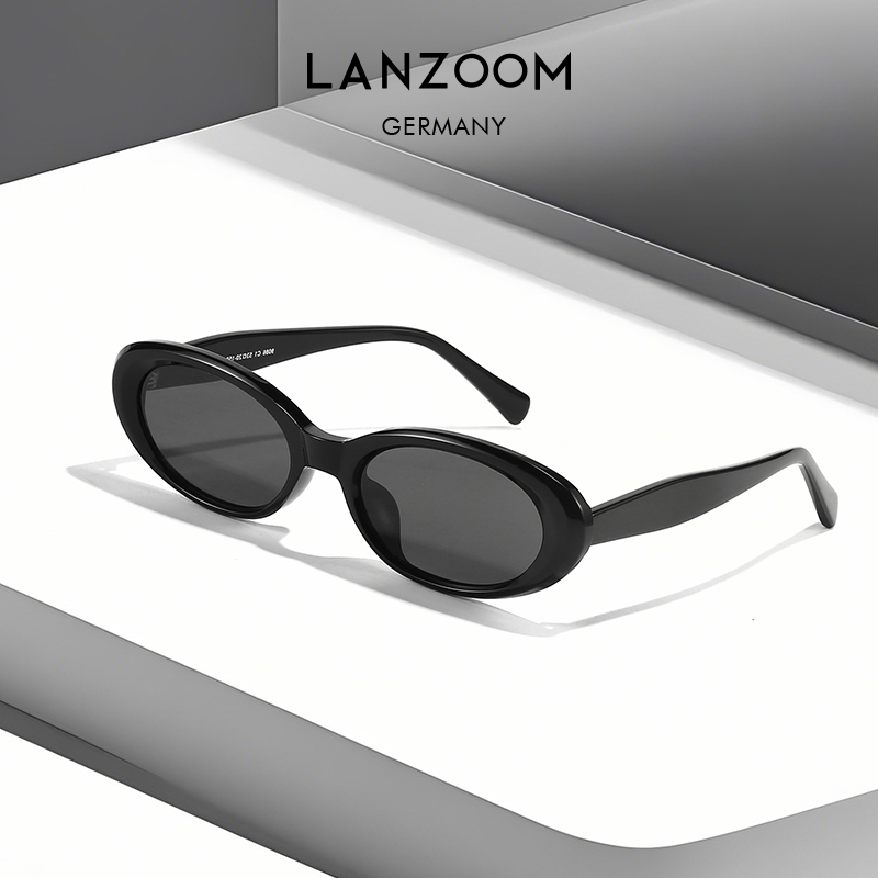 德国LANZOOM蓝族墨镜Mitte太阳镜女款高级感显瘦防紫外线防晒遮阳
