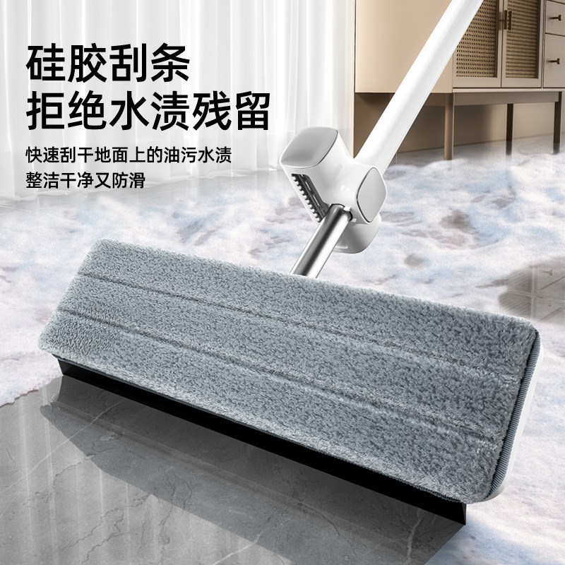 轩大号懒人拖h把免露洗家用手平板吸叠水拖布干湿两用省力折拖.