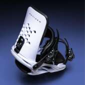 CHAMONIX单板滑雪固定器蜂窝状男女公园平花滑雪板固定器绑带式