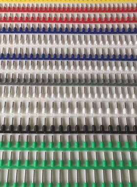 冷压连带管型预绝缘端子 E0508/E0506/E0510/E0512