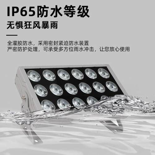 led投射灯户外防水超亮一束光聚光远程外墙洗墙景观亮化工程射灯