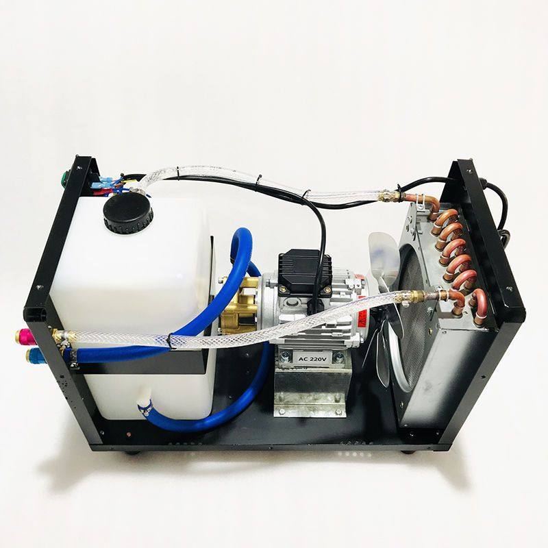 WRC300冷却循环水箱散热器氩弧焊冷凝器气保焊机铝翅片换热器