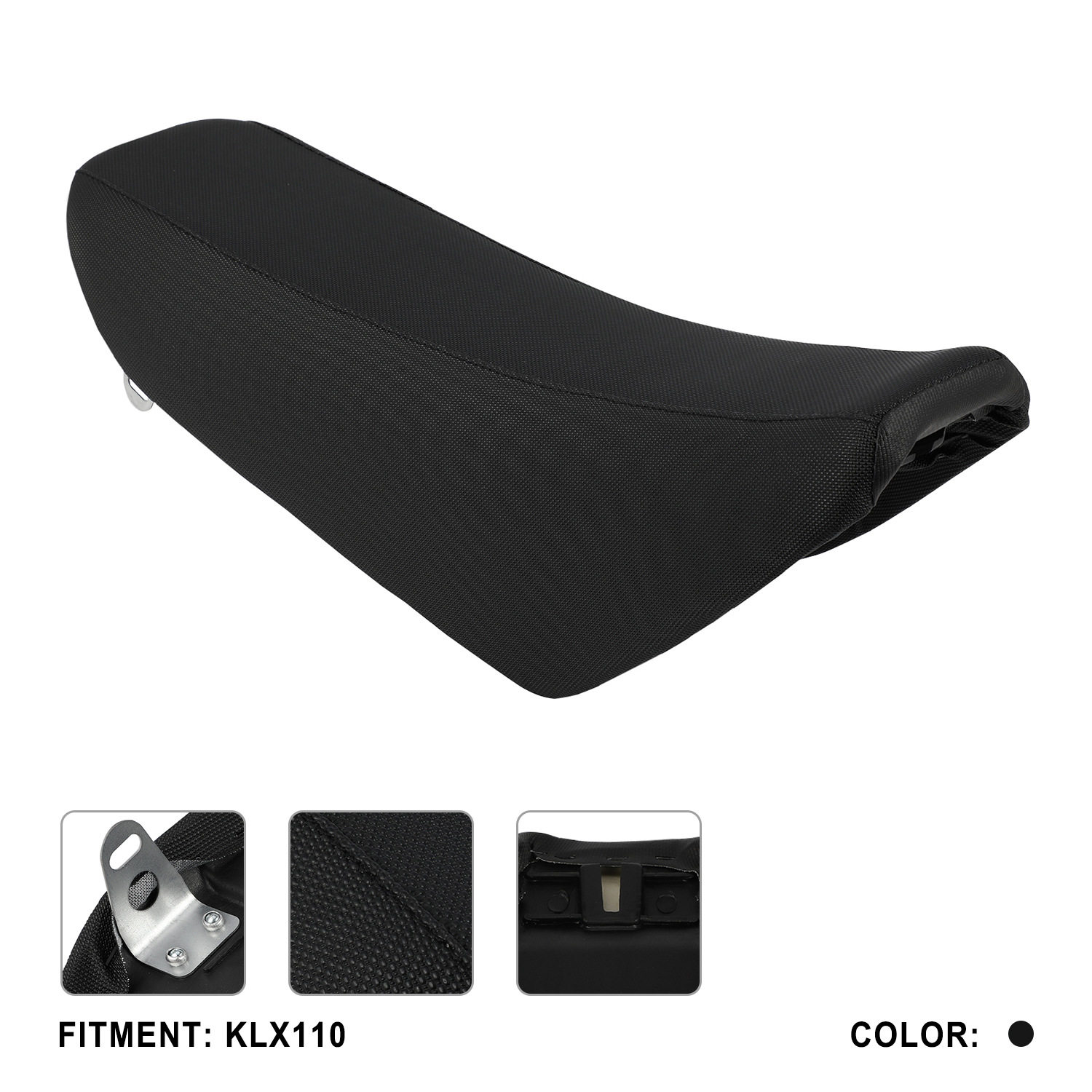 适用KLX110摩托防水防滑坐垫