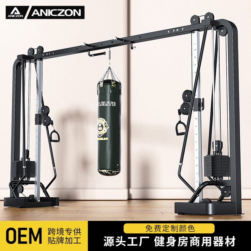大飞鸟龙门架多功能十字飞鸟夹胸健身房商用引体向上综合训练器材