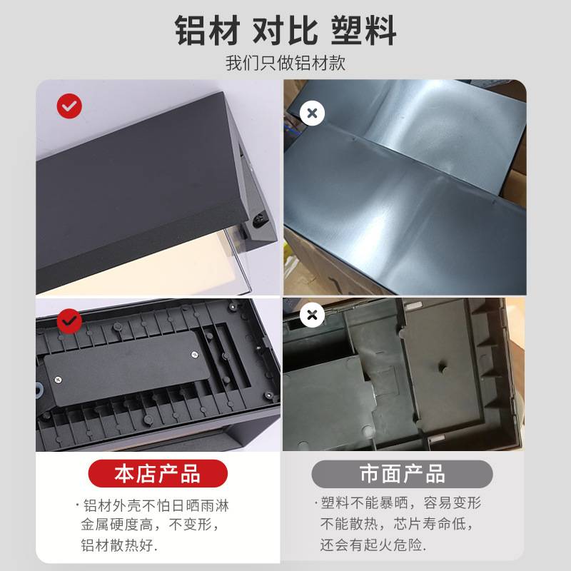 户外壁灯防水露台花园墙壁外墙灯具庭院led大门超亮现代阳台壁灯