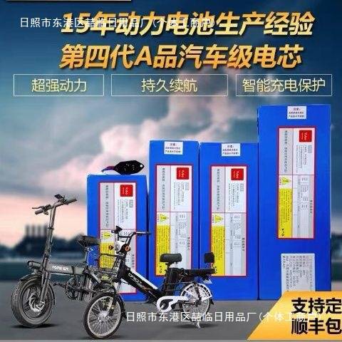 36v48v60V电动车锂电池48v12AH36V代驾外卖动力锂电池48v20ah