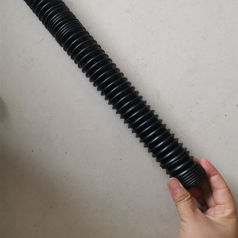 25 3b2 38 50 70 弹簧管拉伸10M黑色PV钢丝软管吸尘管工业软管风